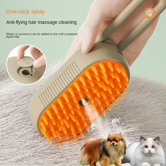 Brosse vapeur pour animaux